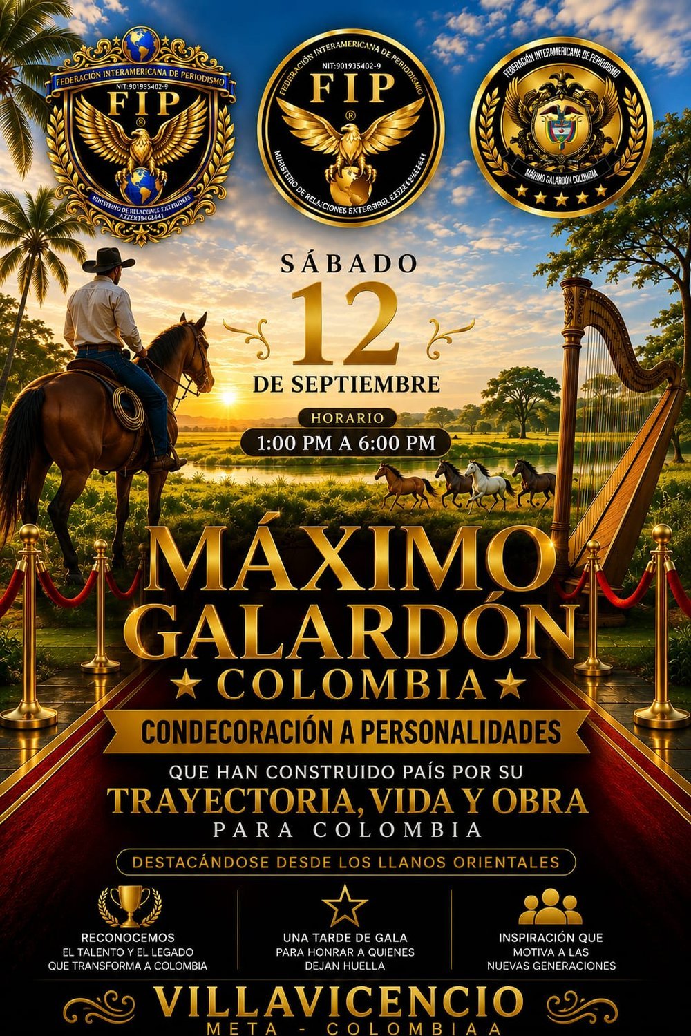 Máximo Galardón Colombia — Villavicencio
